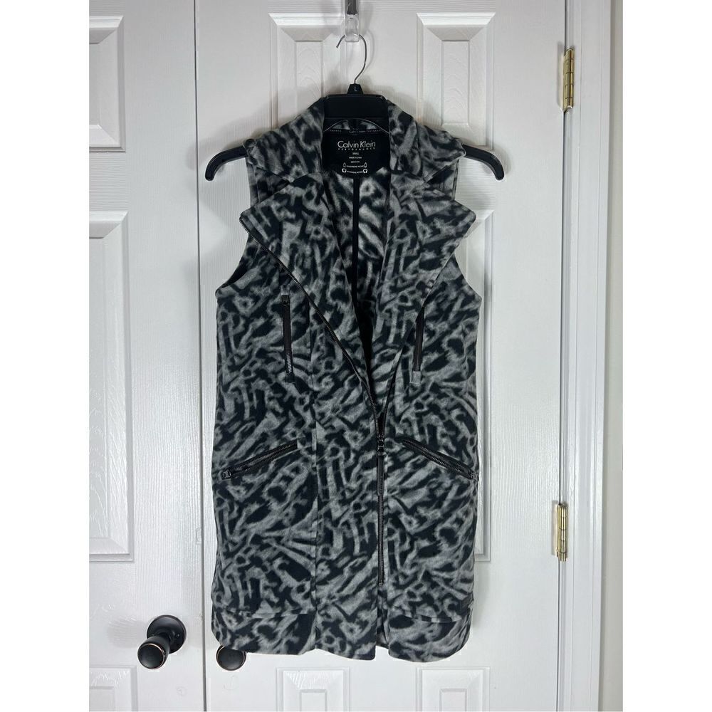 Calvin Klein Womens Fleece Vest Size Small
